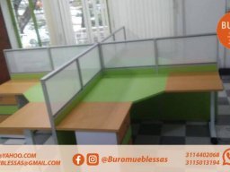 islas de trabajo mobiliario para oficina